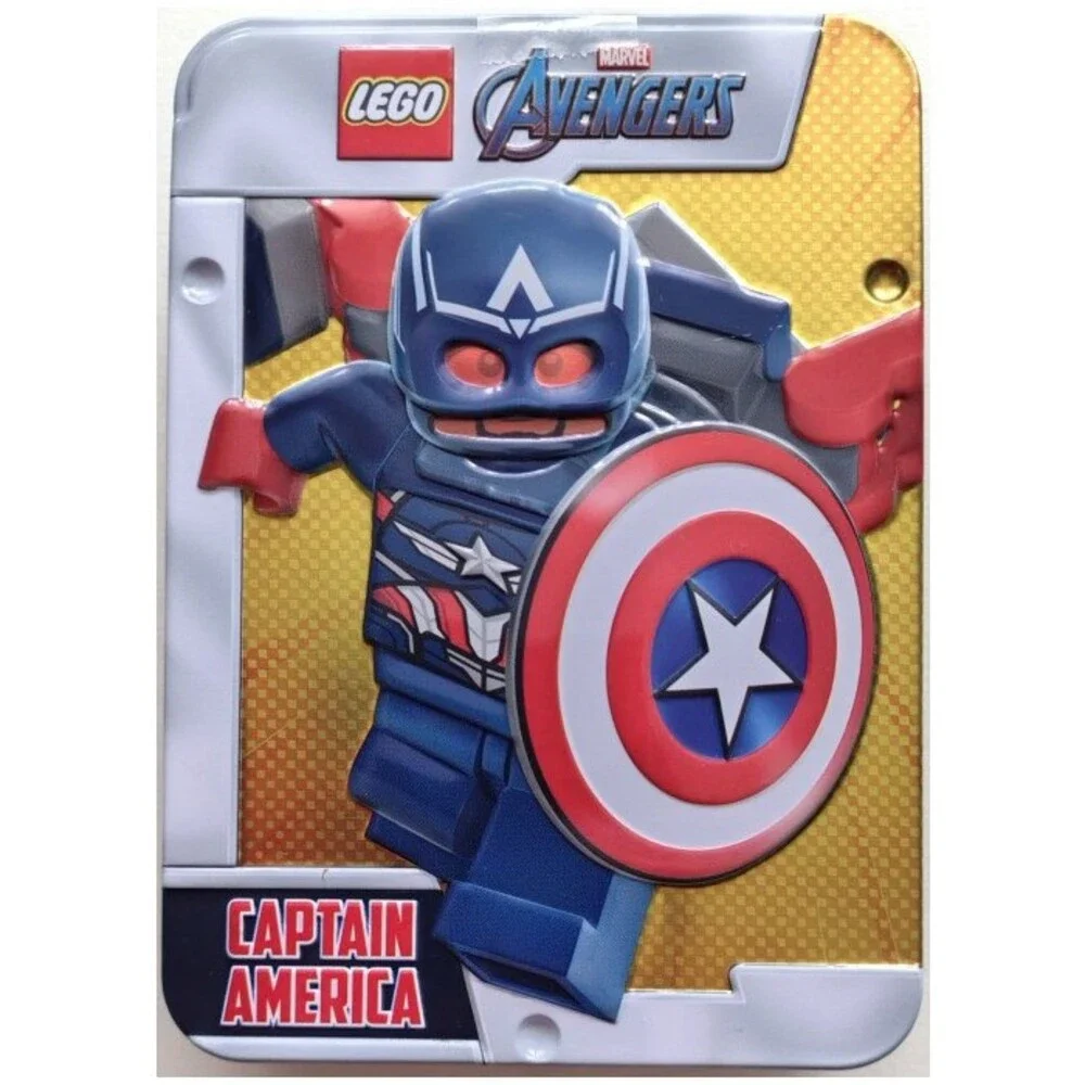 LEGO Marvel Captain America Metal Box 242506-1 (SEALED)